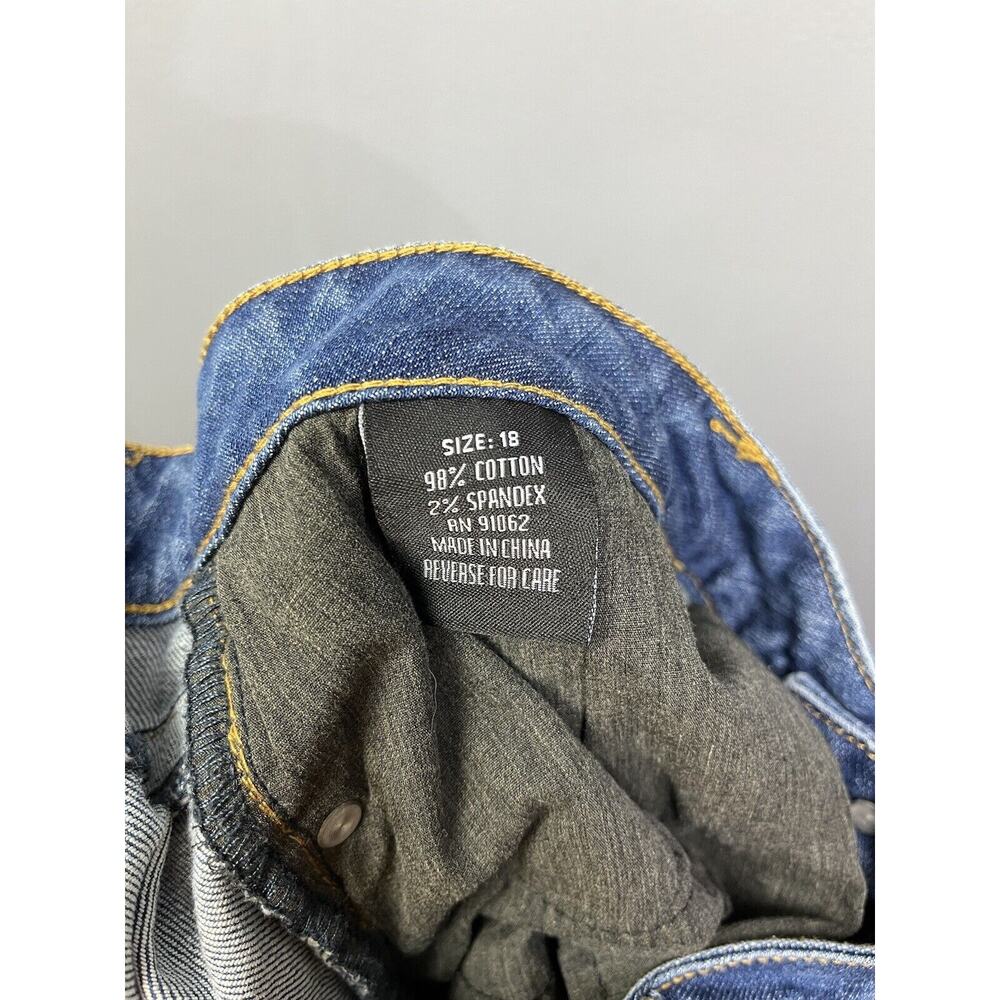 Standard & Practices Patchwork Denim Jeans Womens… - image 5